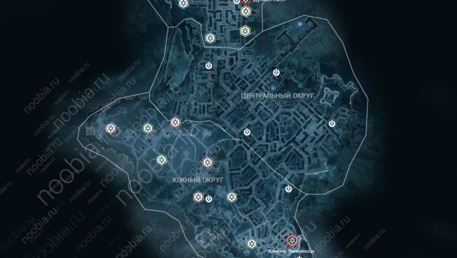 Assassin's Creed 3: карта Бостона задания освобождения