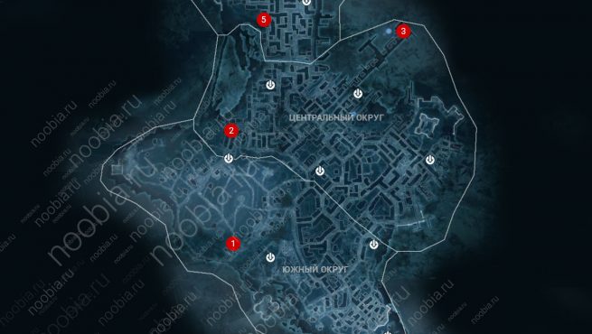 Assassin's Creed 3 карта побрякушек в Бостоне